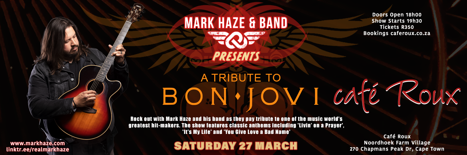 Mark Haze presents A Tribute to Bon Jovi