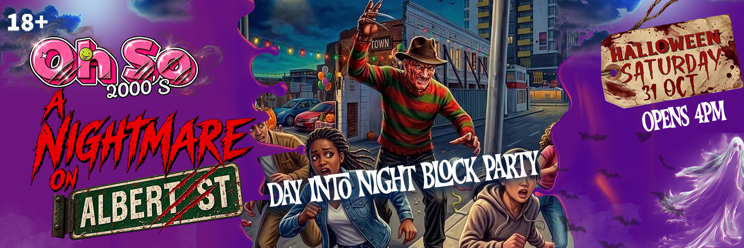 Oh so 2000s Nightmare on Albert Street