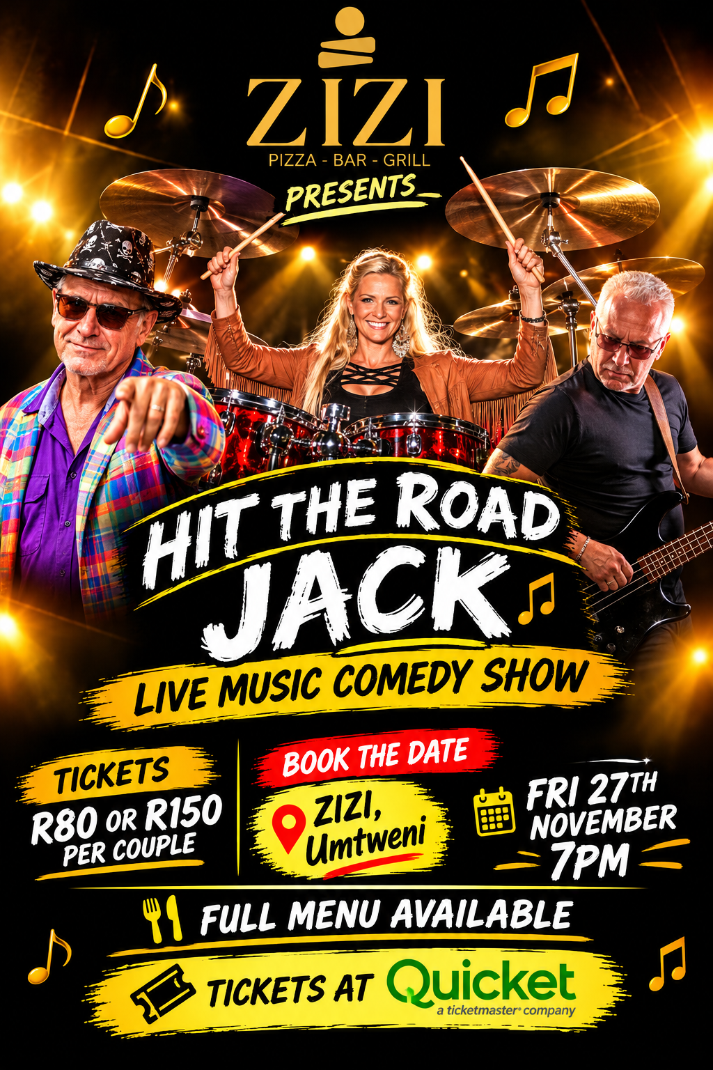 Hit the Road Jack musical comedy show