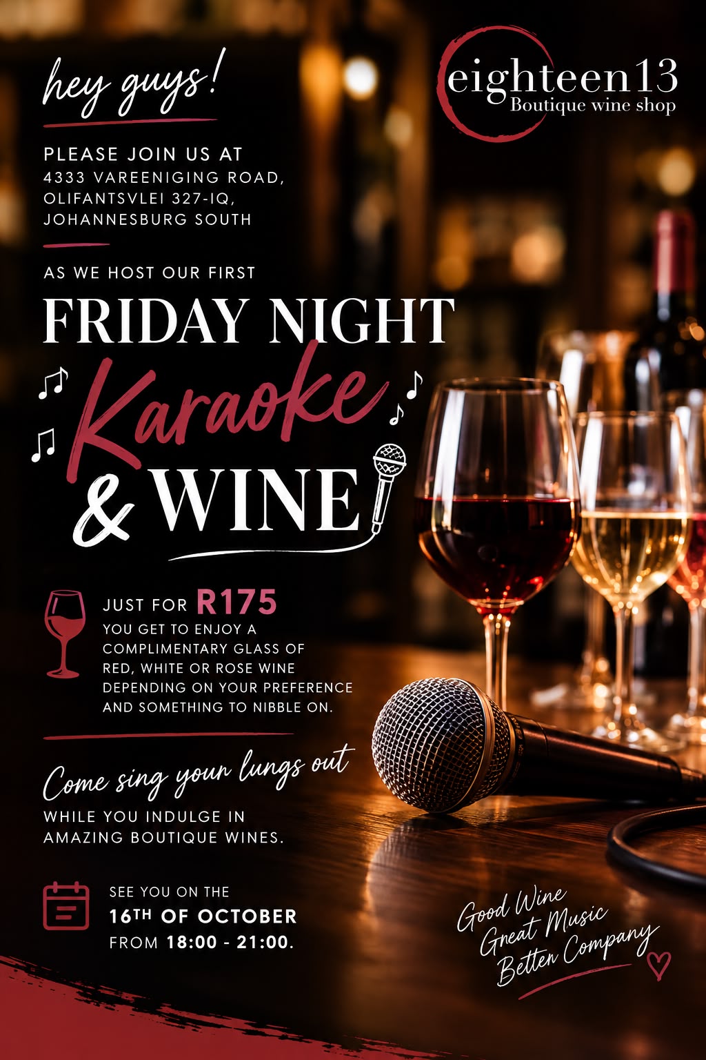 WAK Wine and Kareoke
