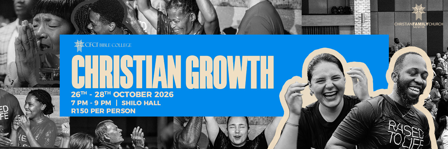 Christian Growth Live Seminar - SOUTH - OCTOBER 2026