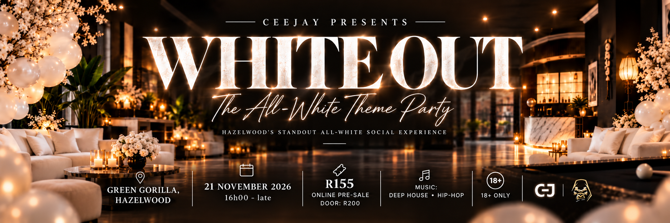 CEEJAY PRESENTS: WHITE OUT