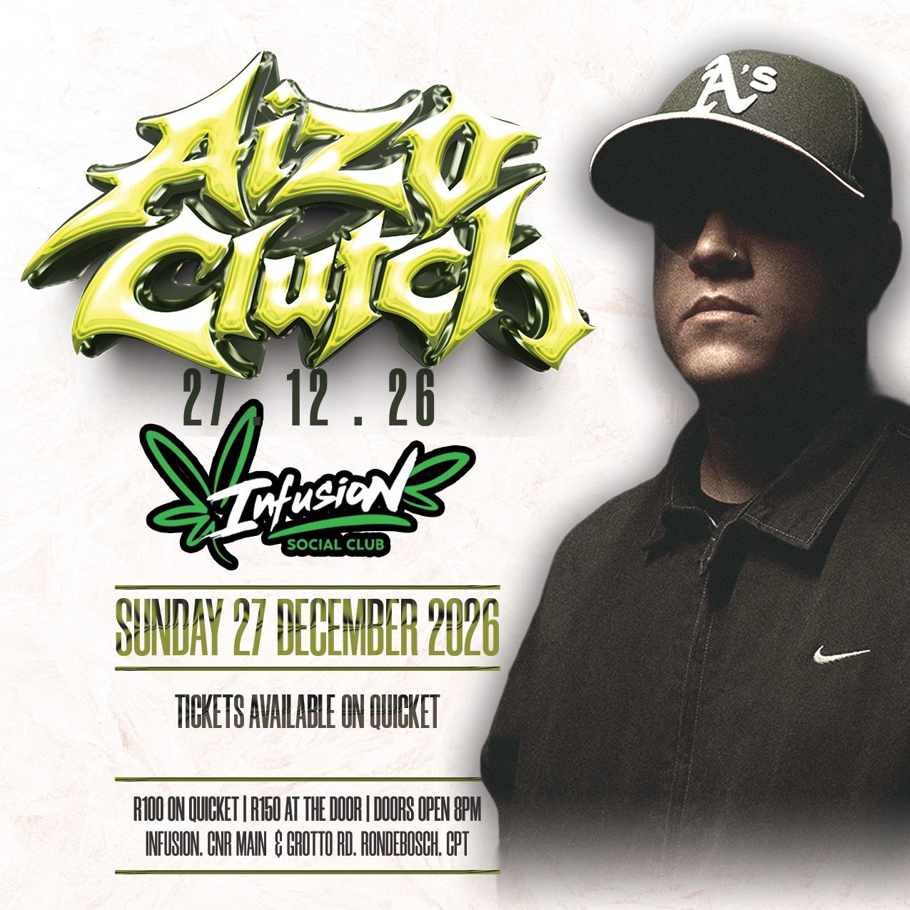 Azio Clutch live at Infusion Rondebosch