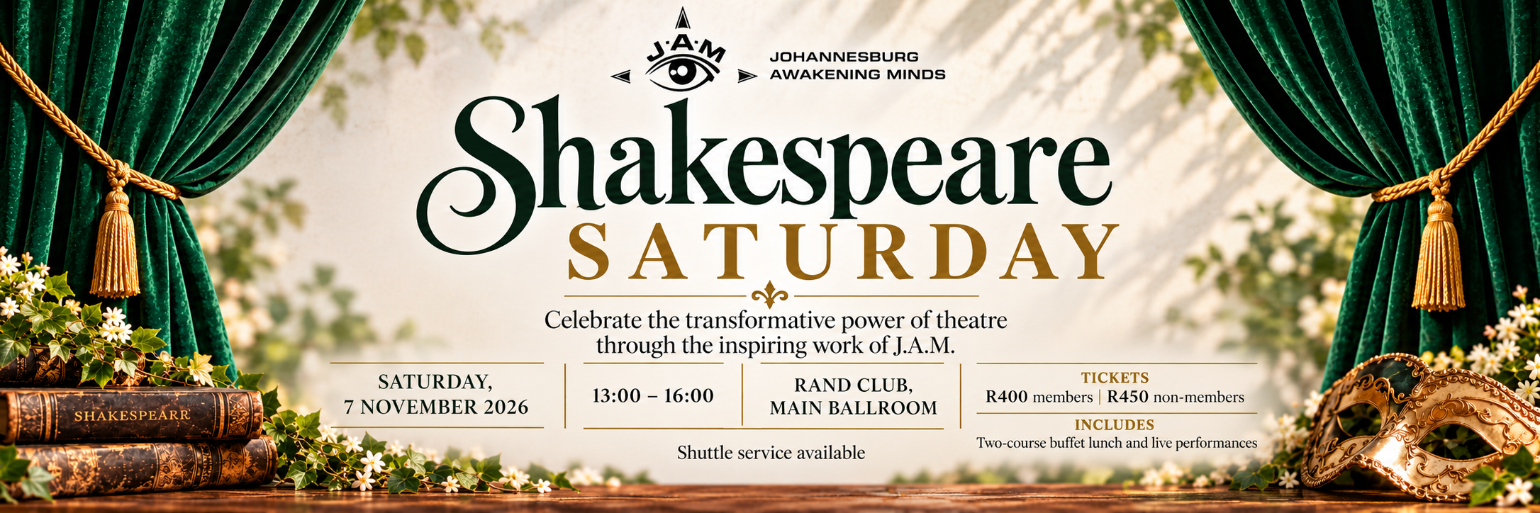 Shakespeare Saturday - J.A.M. at Rand Club