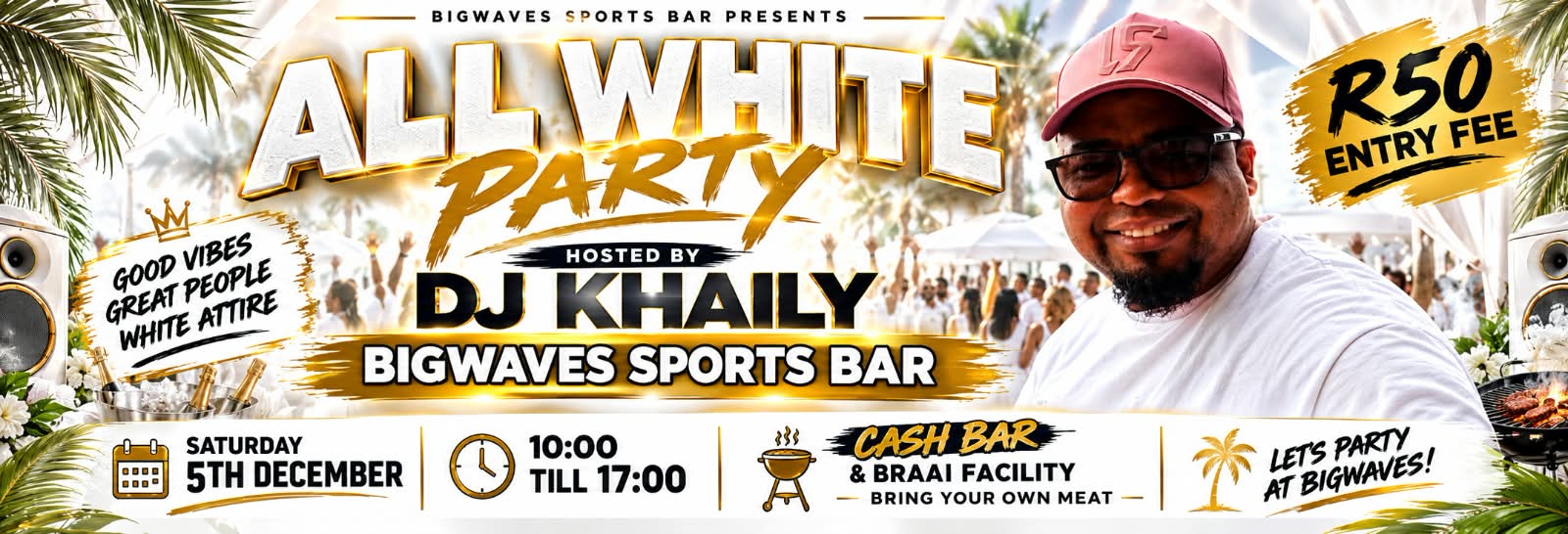 All white RNB party