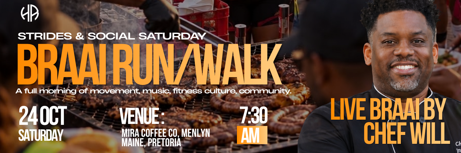 STRIDES & SOCIAL BRAAI RUN/WALK