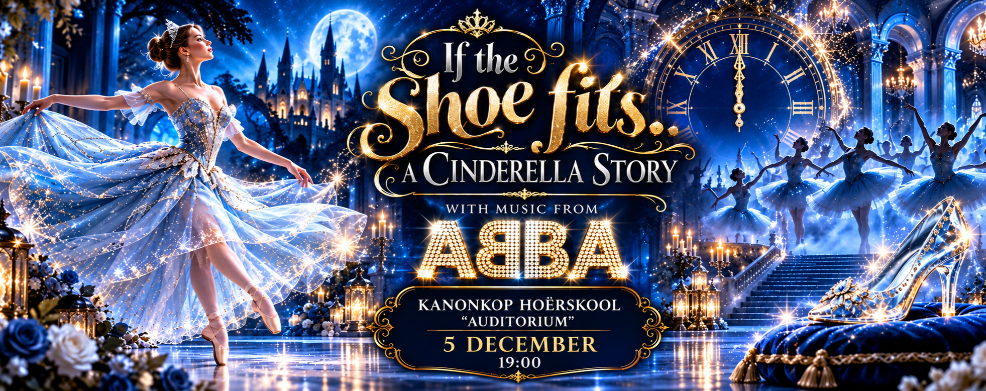"If the Shoe Fits".. The Cinderella Story with a ABBA twist