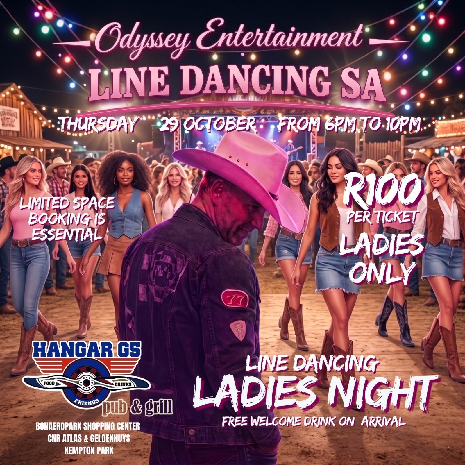 Ladies Night Line Dancing 29 October 2026