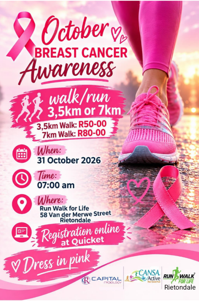 Breast Cancer Awareness Fun Run/Walk
