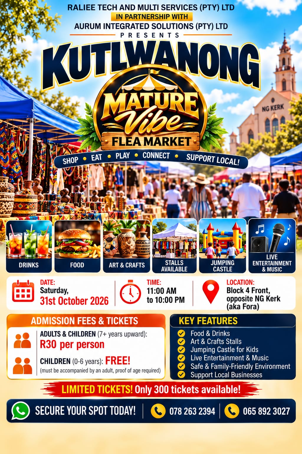 Kutlwanong Mature Vibe flea Market