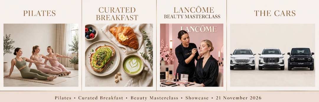 OMODA JAECOO ICAUR X LANCÔME | LUXURY PILATES & BEAUTY WELLNESS