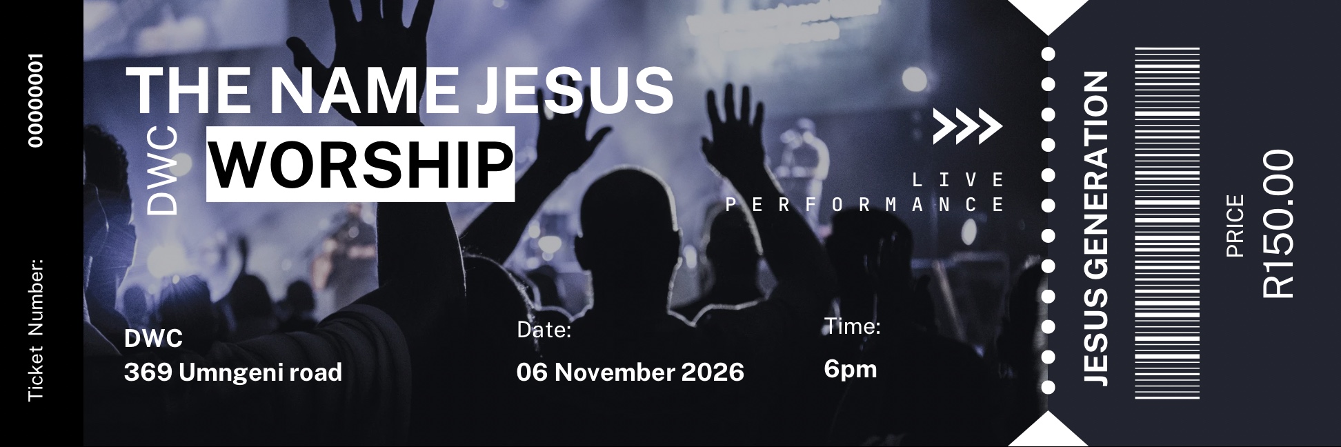 DWC outdoor worship Night