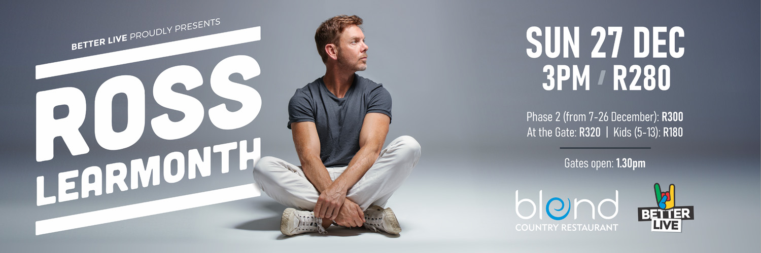 ROSS LEARMONTH live in Knysna