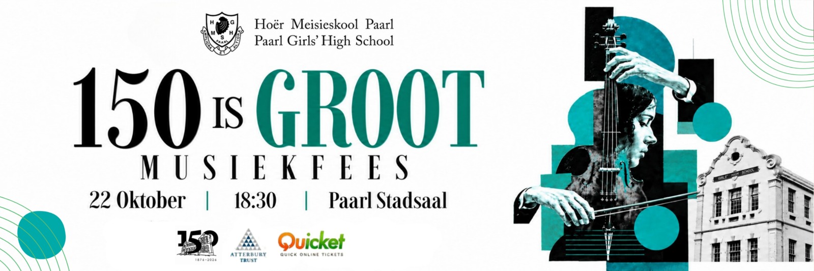 HMS Paarl - 150 is GROOT Musiekfees