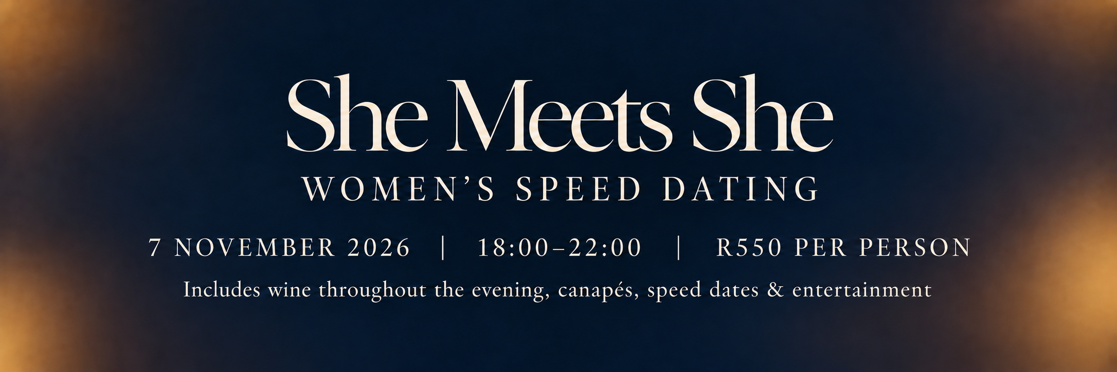 She meets She - Speed dating
