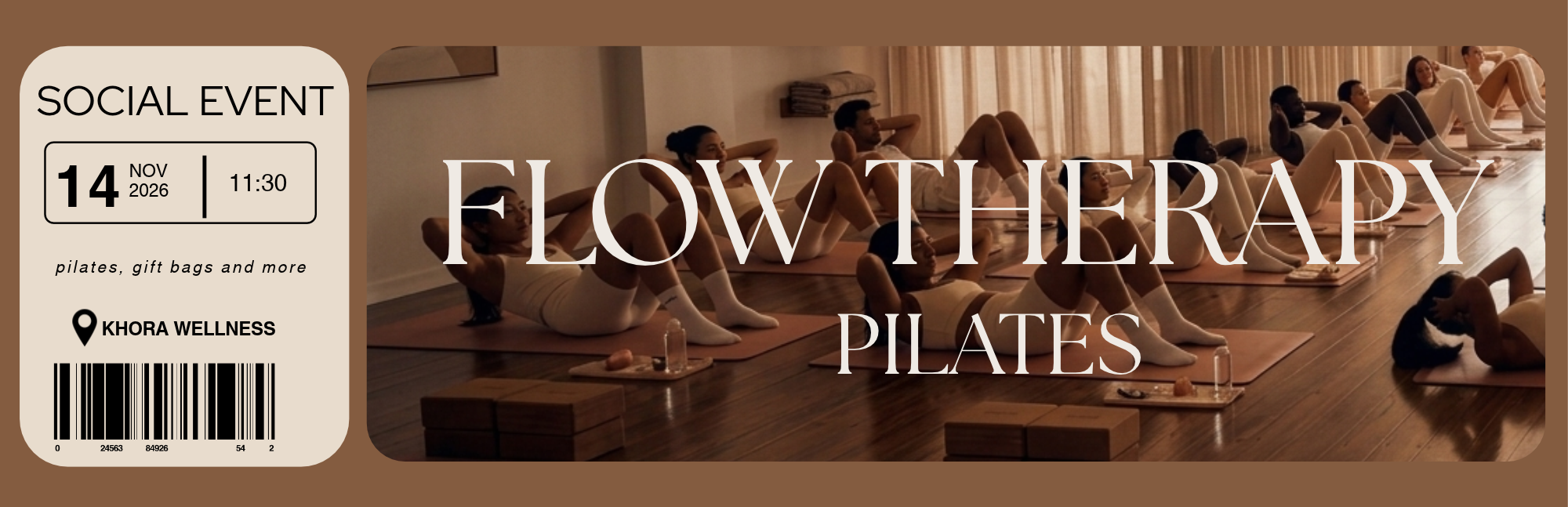 Flow Therapy:Pilates