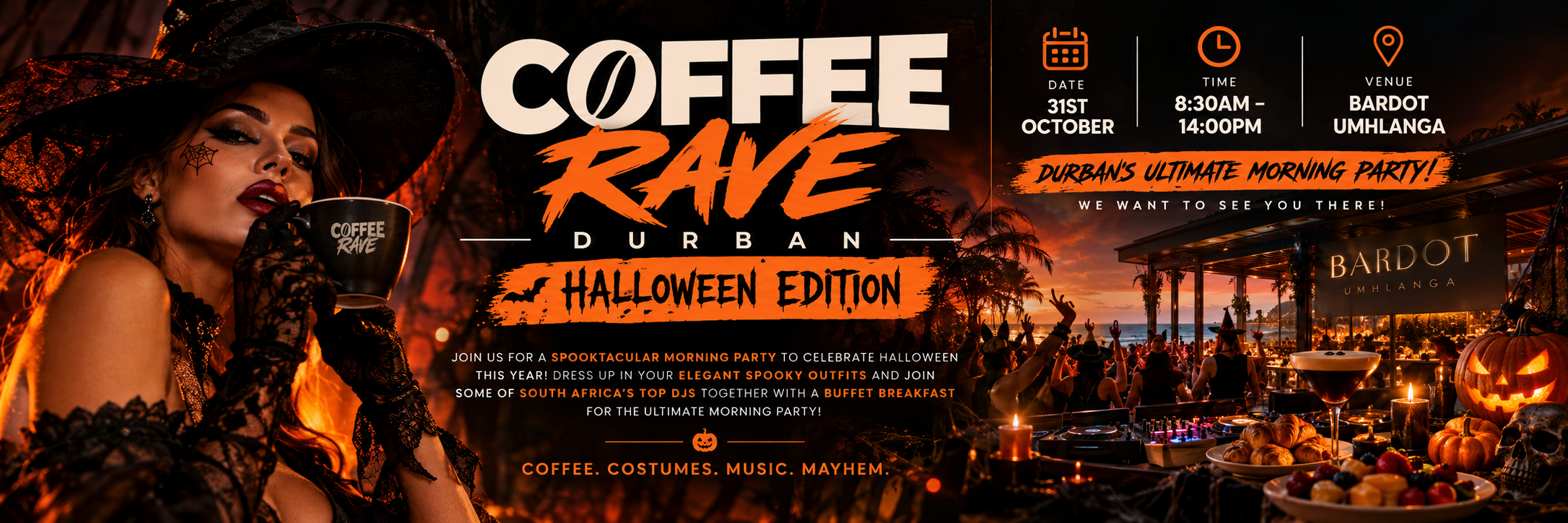 Coffee Rave - Halloween edition