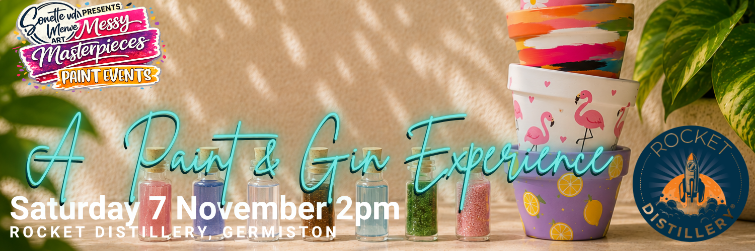 Messy Masterpieces - A Paint & Gin Experience