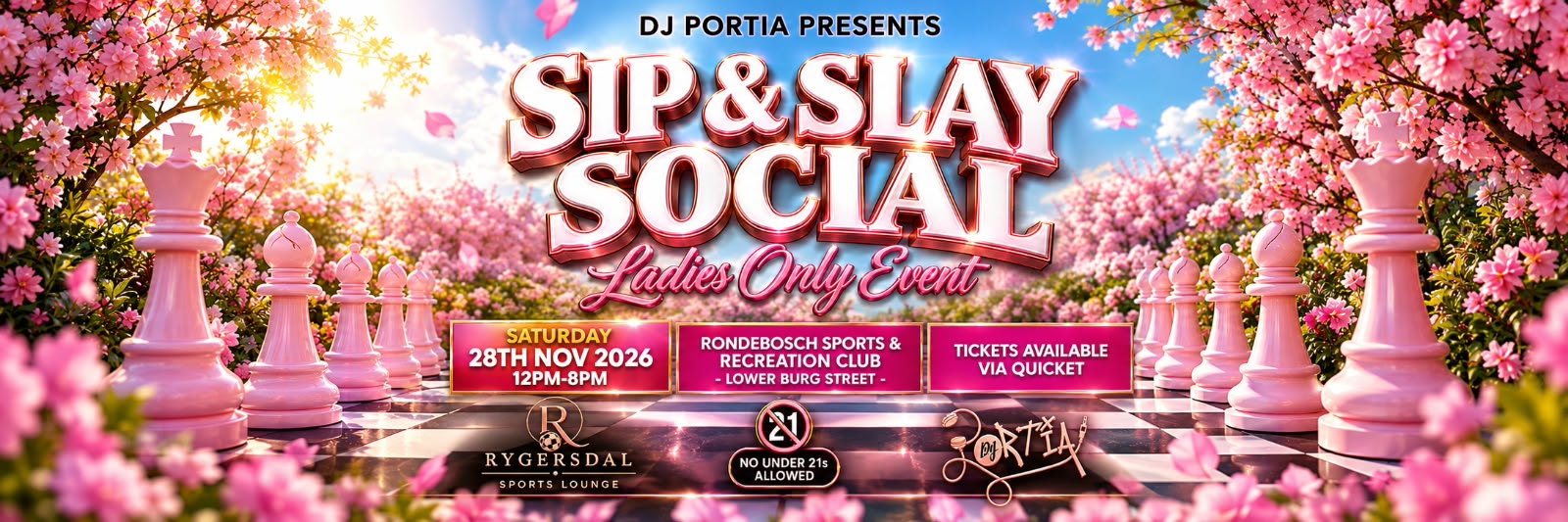 Sip & Slay Social Ladies Only Event