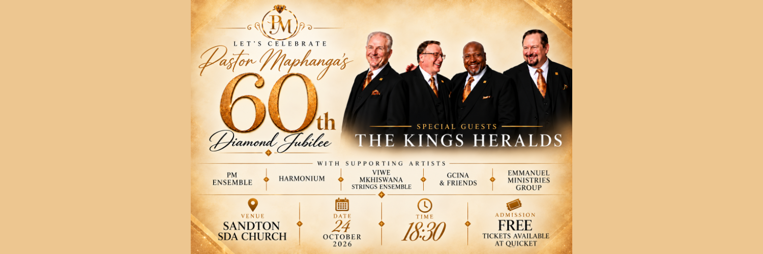 PM60 KINGS HERALDS CELEBRATION AT SANDTON SDA CHURCH