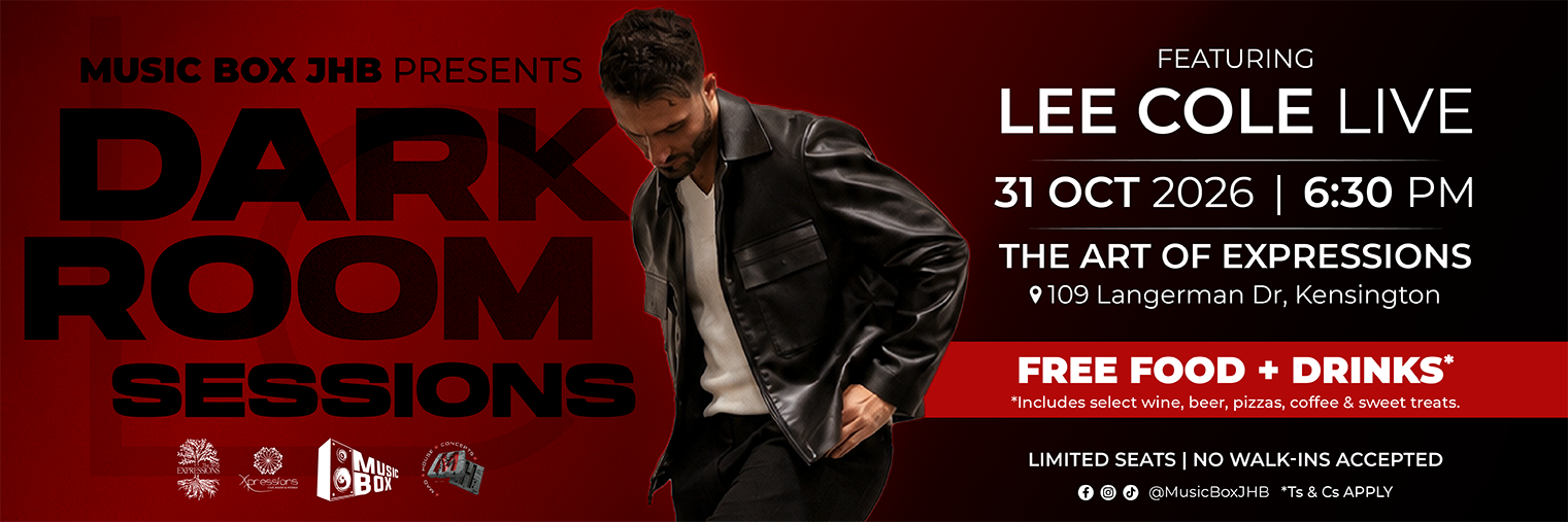 LEE COLE LIVE | MUSIC BOX JHB DARK ROOM SESSIONS