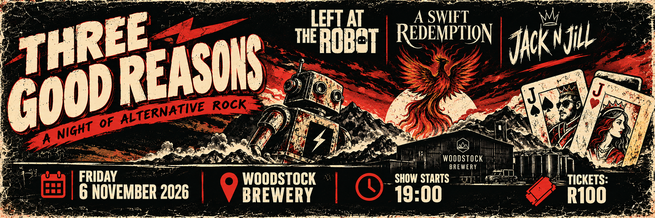 Three Good Reason - Rock Event