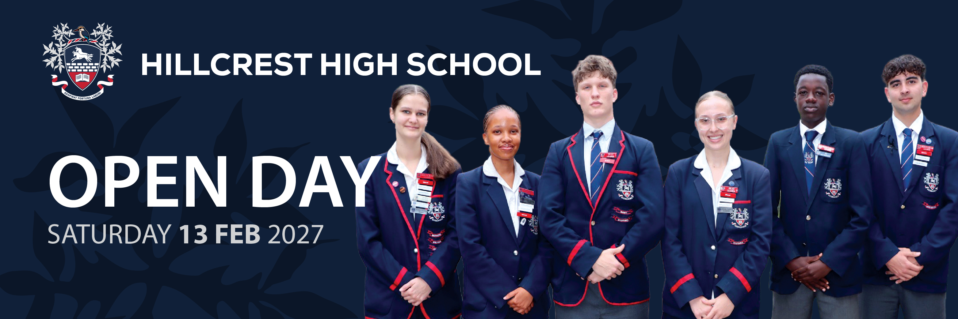 Hillcrest High School Open Day 2027