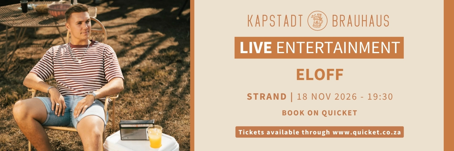 Eloff live by Kapstadt Brauhaus Strand