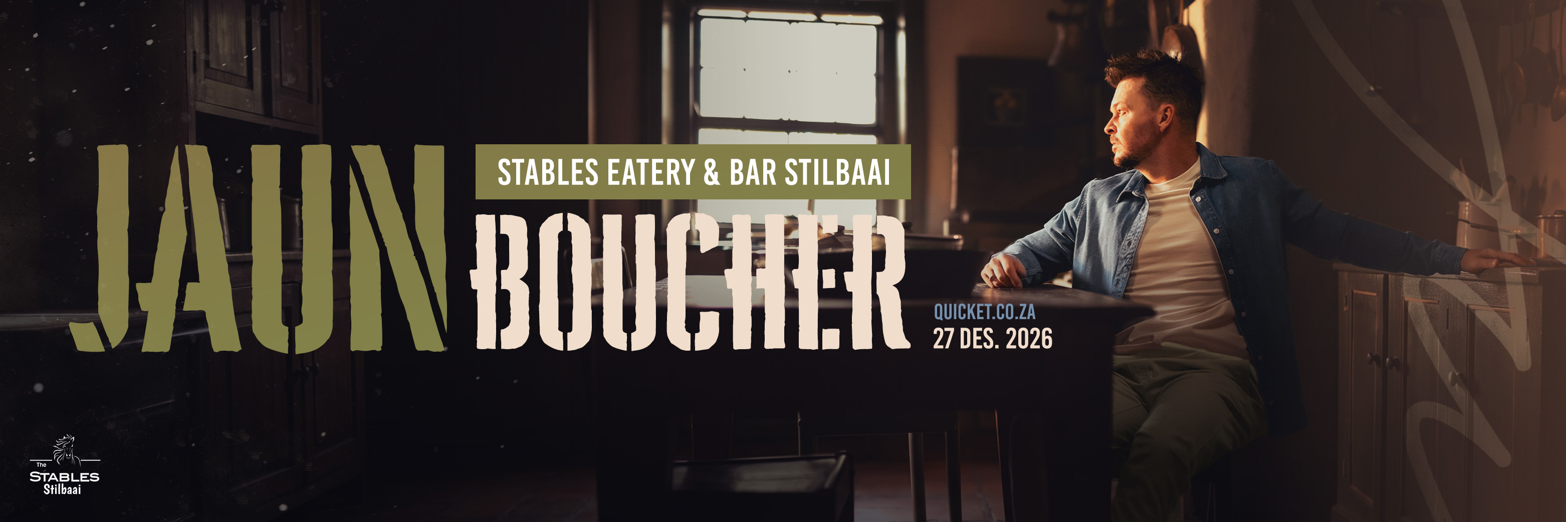 JUAN BOUCHER @ Stables Eatery & Bar Stilbaai