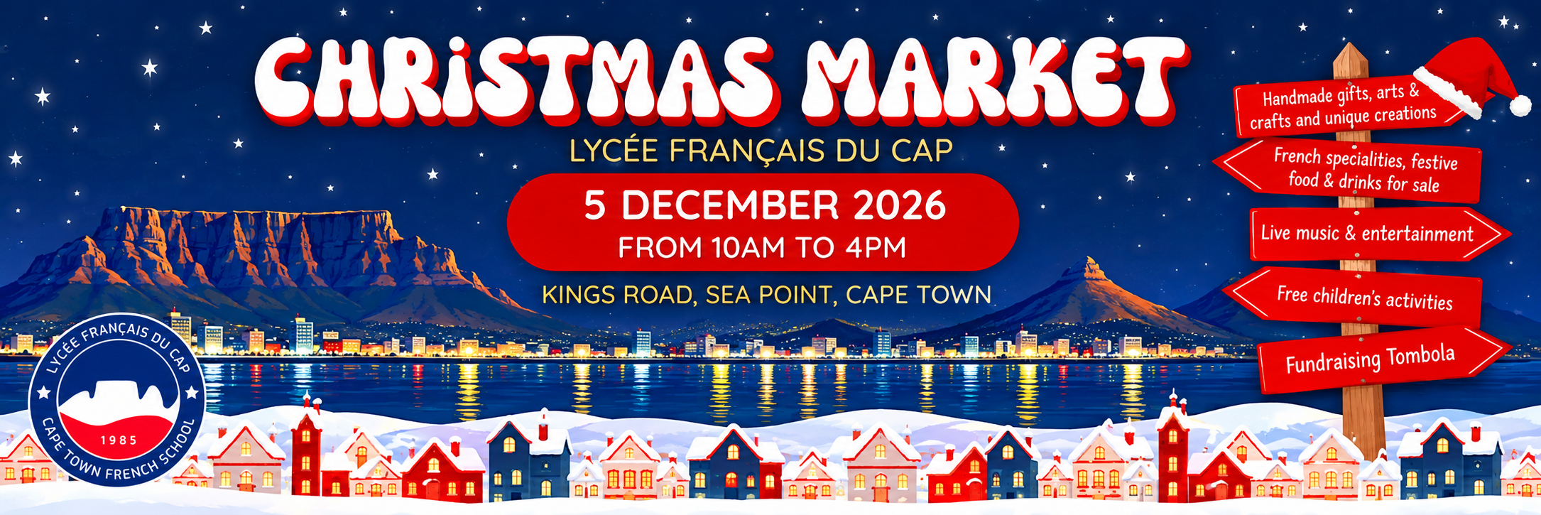 Christmas Market 2026 at Lycée Français du Cap