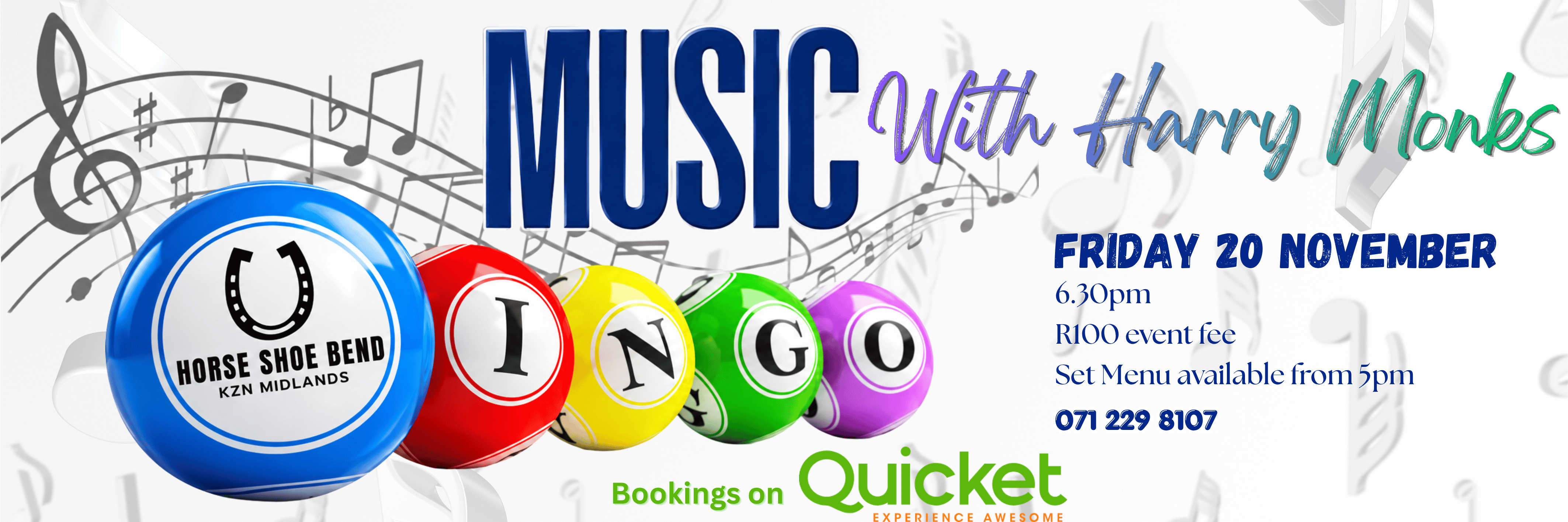 Music Bingo with Harry Monks