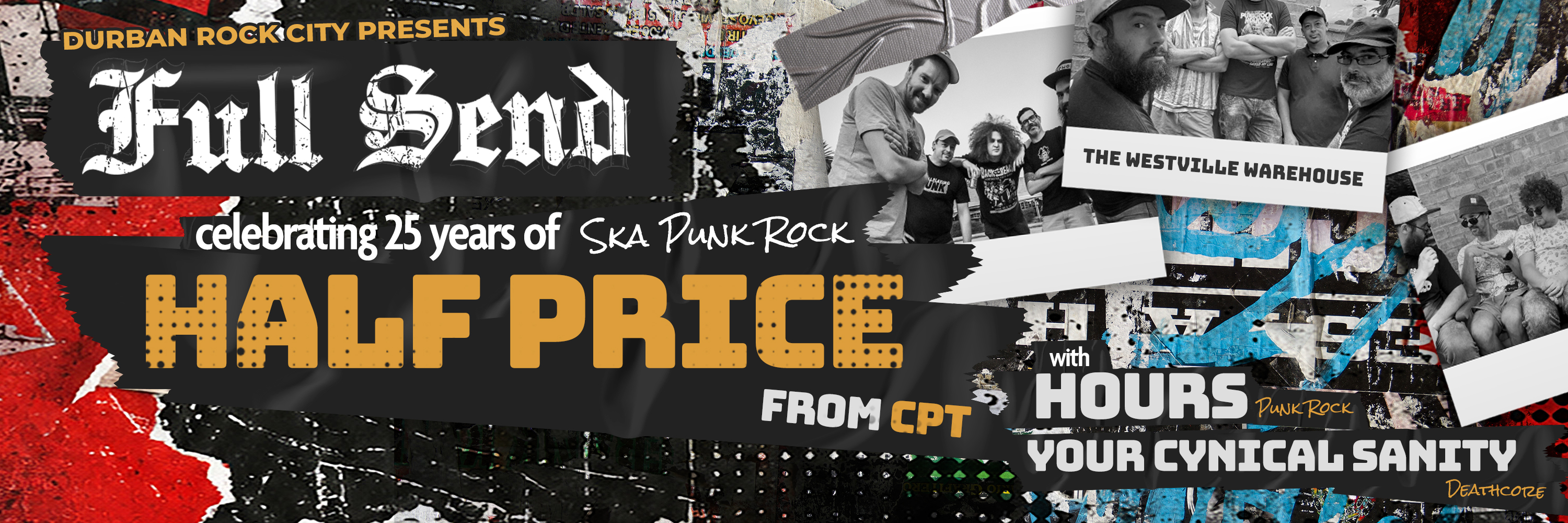 Full Send - Celebrating 25 years of Half Price in Durban