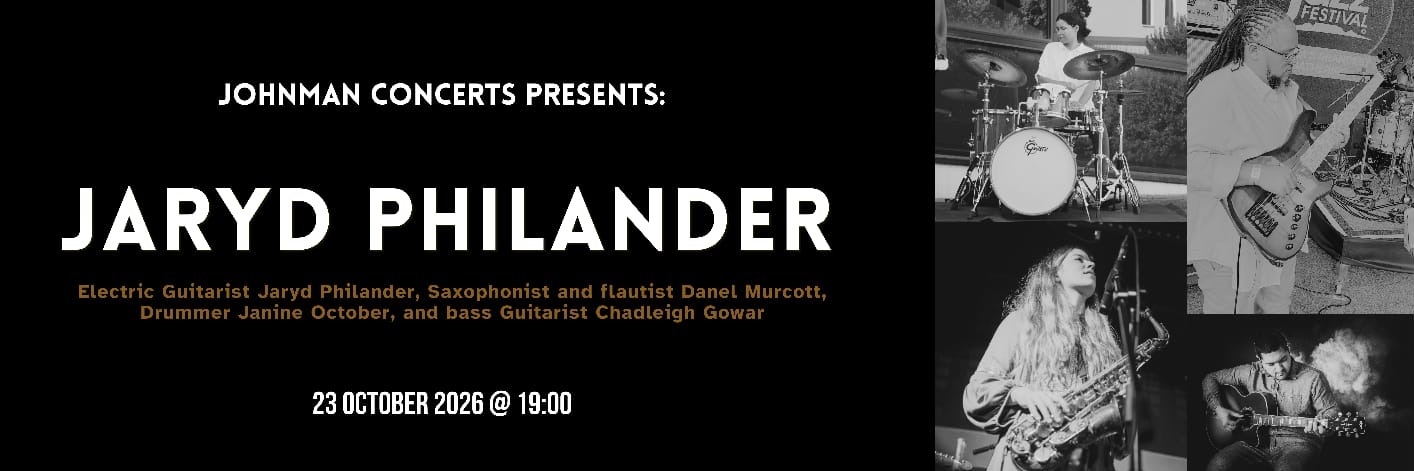 Jaryd Philander  | Johnman Concerts