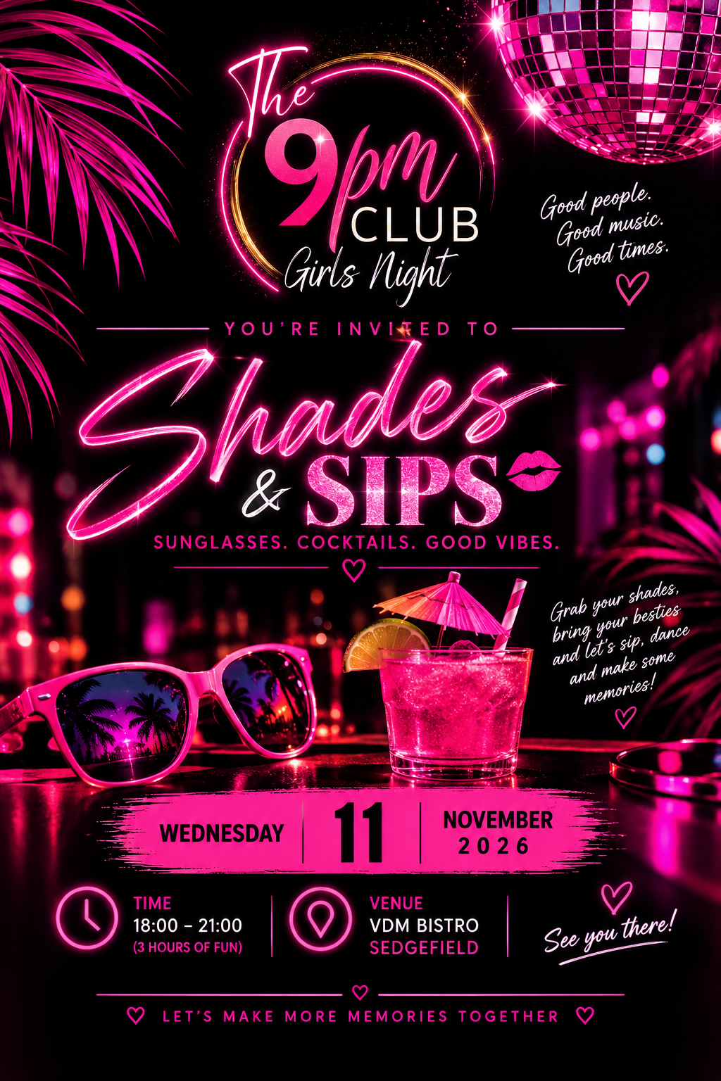 Shades & Sips