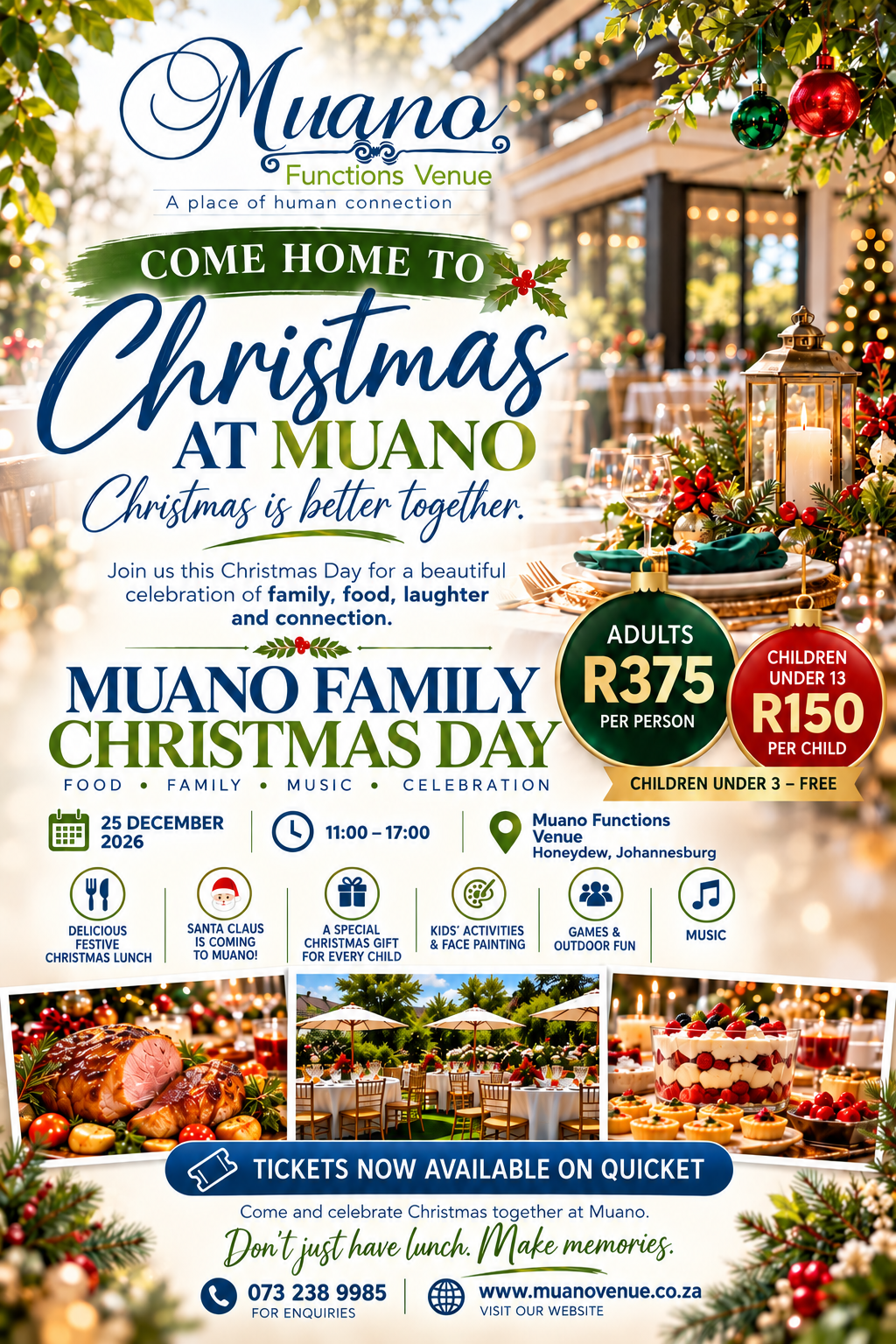 Muano Christmas Family Day