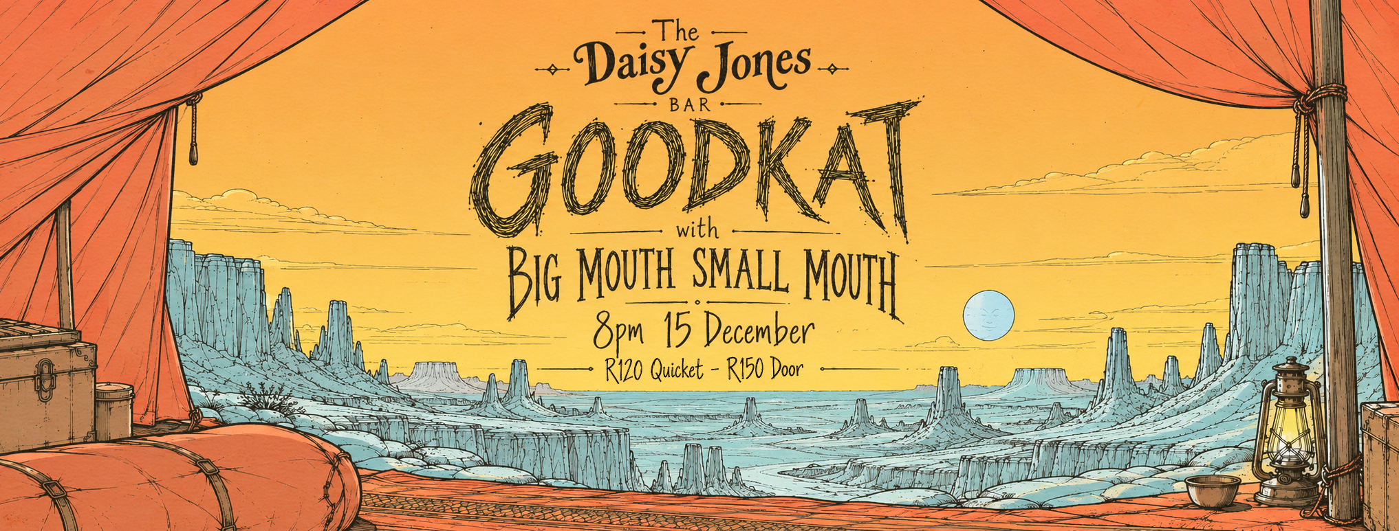 Goodkat & Big Mouth Small Mouth LIVE at Daisy Jones, Stellenbosch