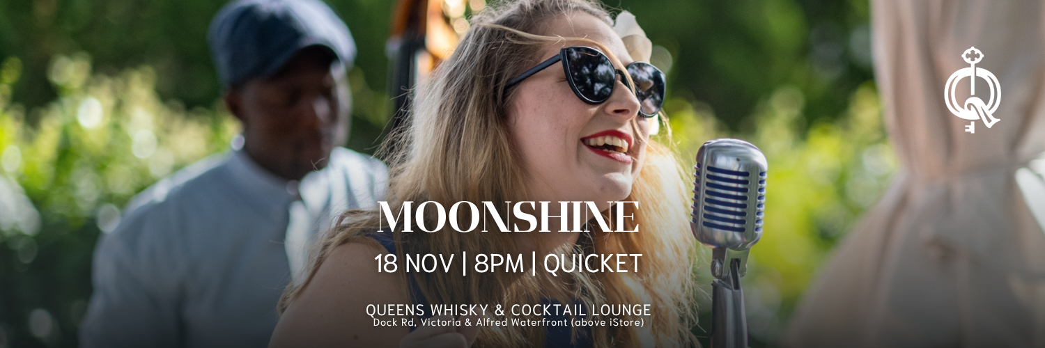 Queens Lounge Presents Moonshine - Jazz with a Kick!