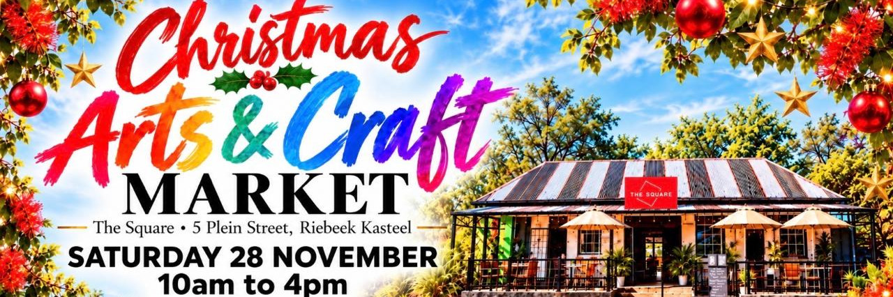 Christmas Arts & Craft Market - Saturday 28 November in Riebeek Kasteel