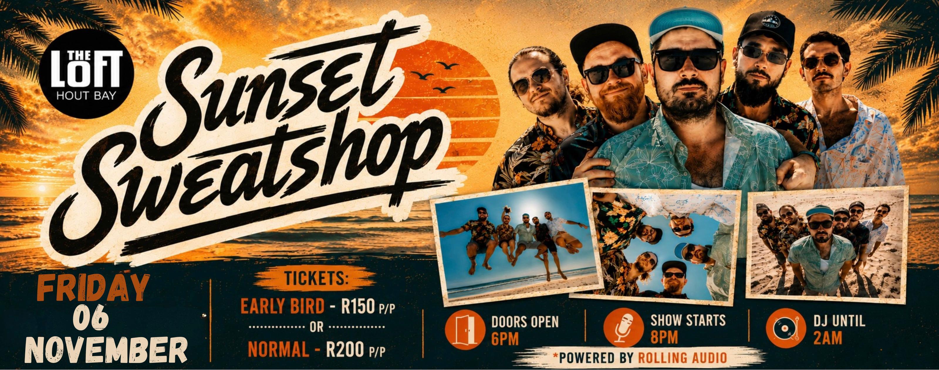 Sunset Sweatshop live at THE LOFT (copy)