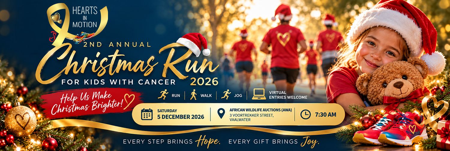 Hearts in Motion: Christmas Run for Kids with Cancer 2026