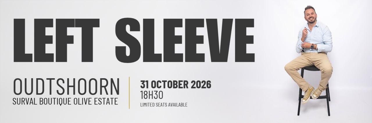 Left Sleeve - HOEKOM NIE? / WHY NOT? - OUDTSHOORN