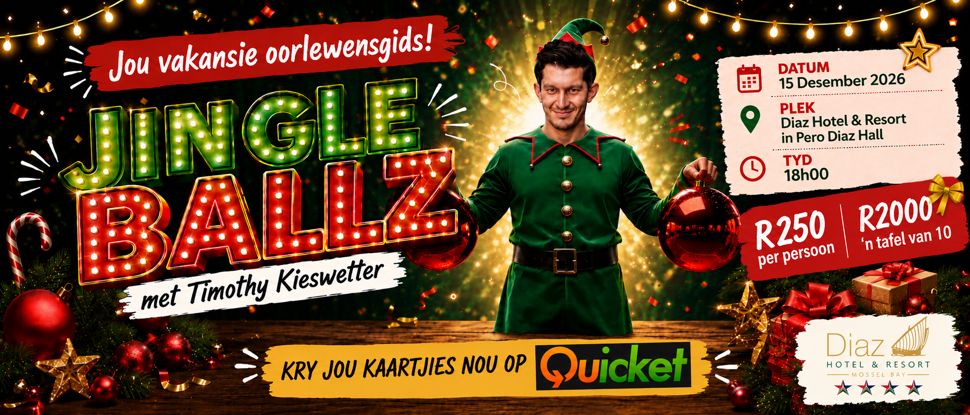 Jingle Ballz with 'Timothy Kieswetter"