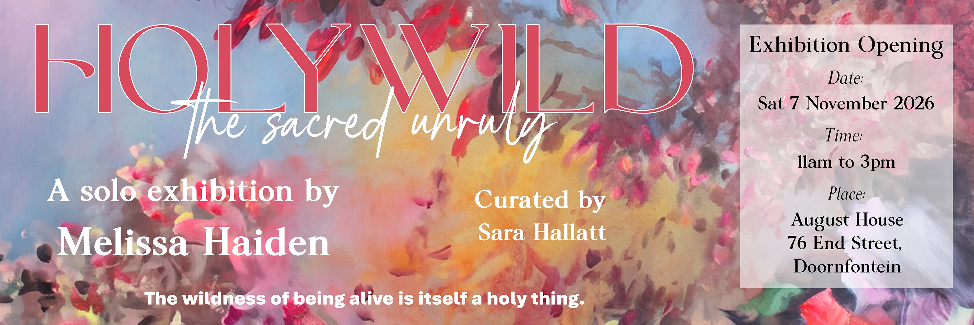 HOLYWILD - A solo exhibition