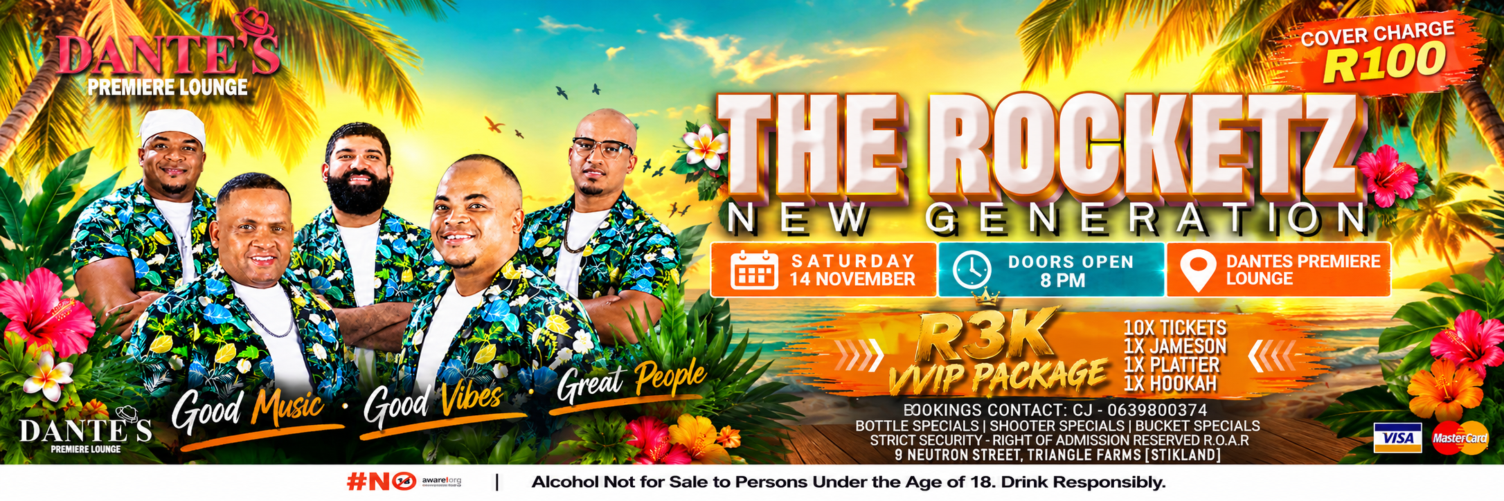 Dante's Premiere Lounge - The Rockettz New Generation