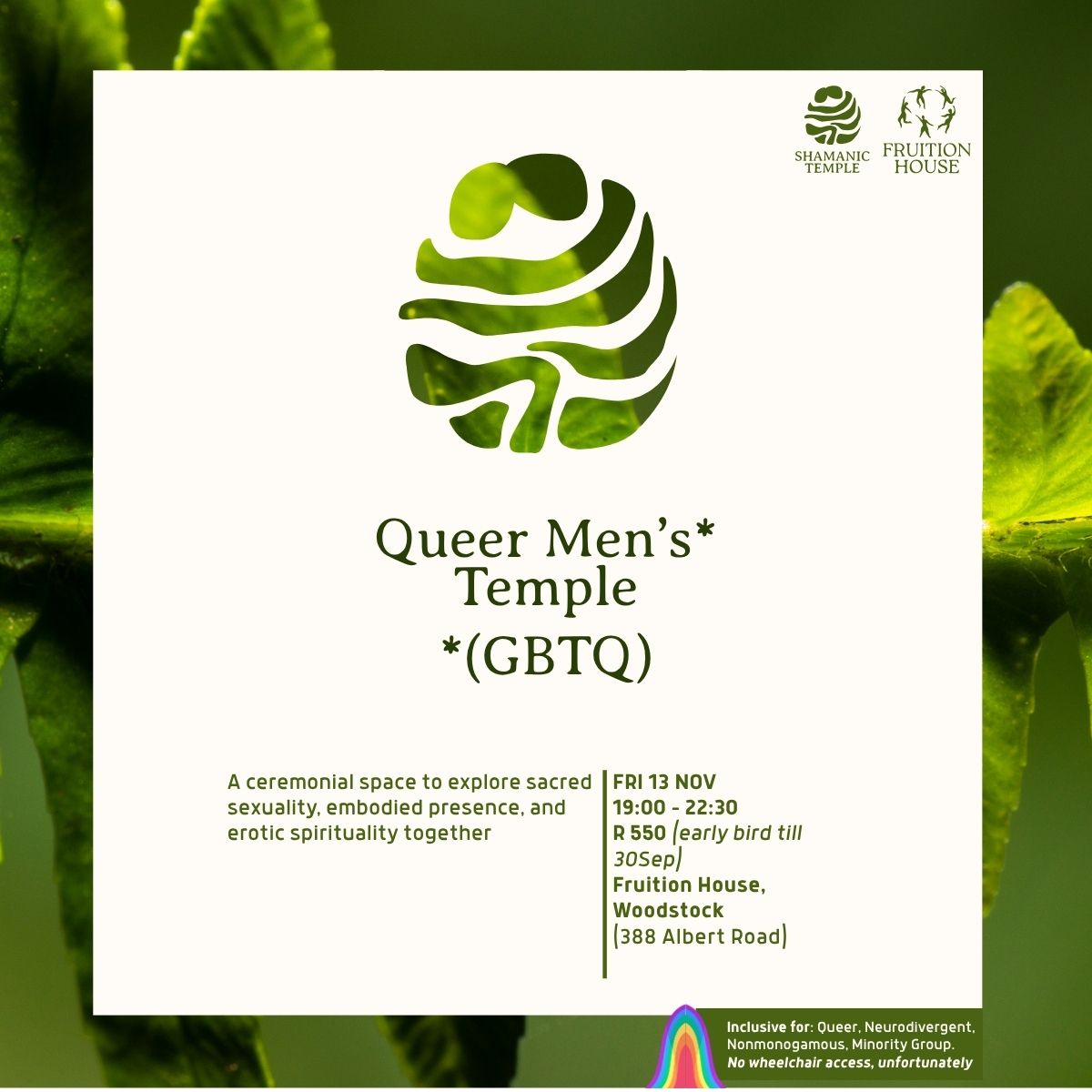 Queer Temple for GBTQ Men*