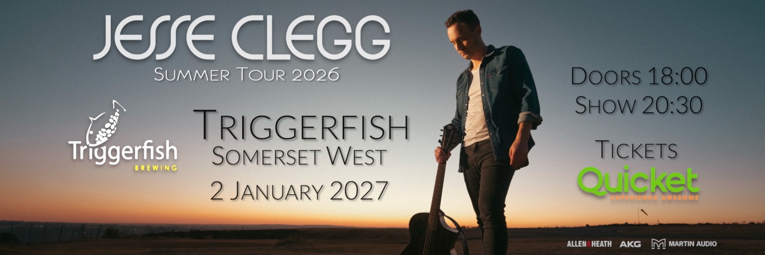 Jesse Clegg live at Triggerfish Brewing 2027