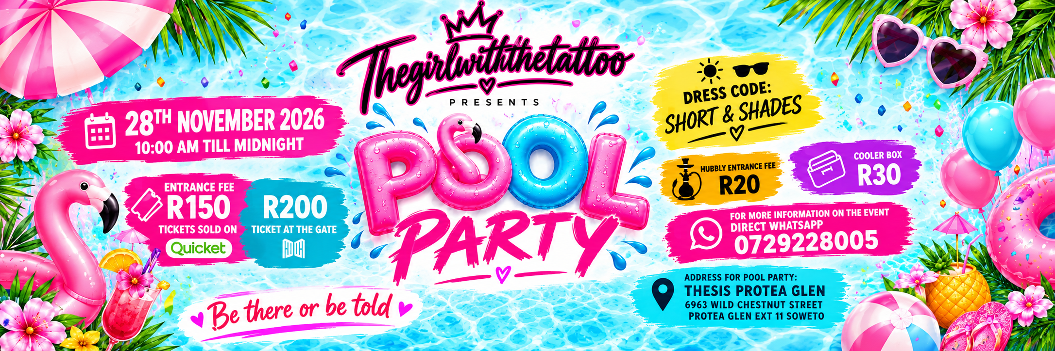Thegirlwiththetattoo Pool Party