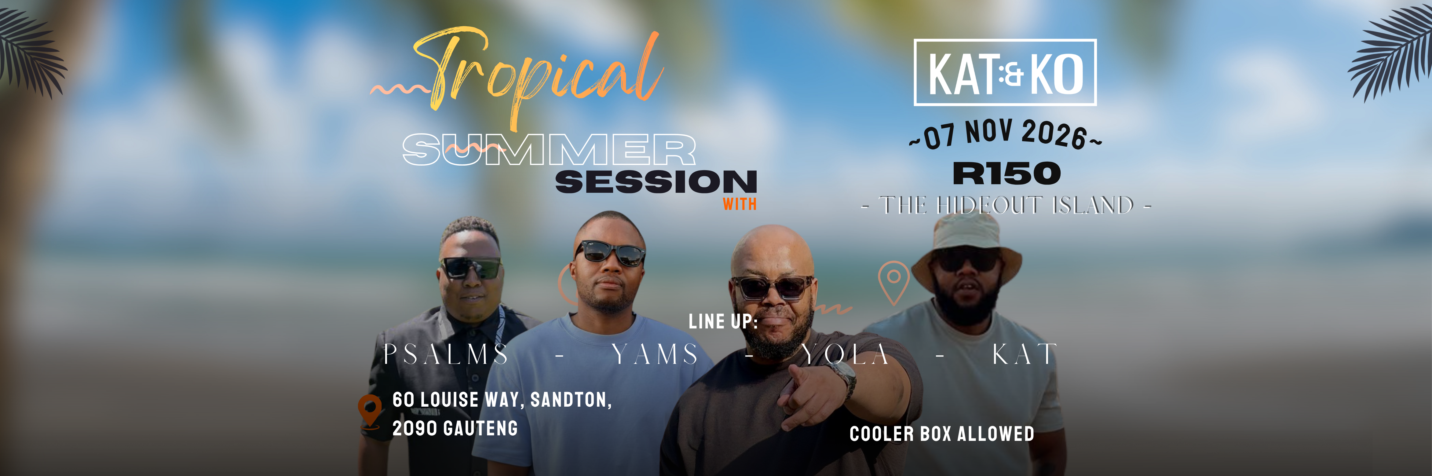 Tropical Summer Session with Kat & Ko
