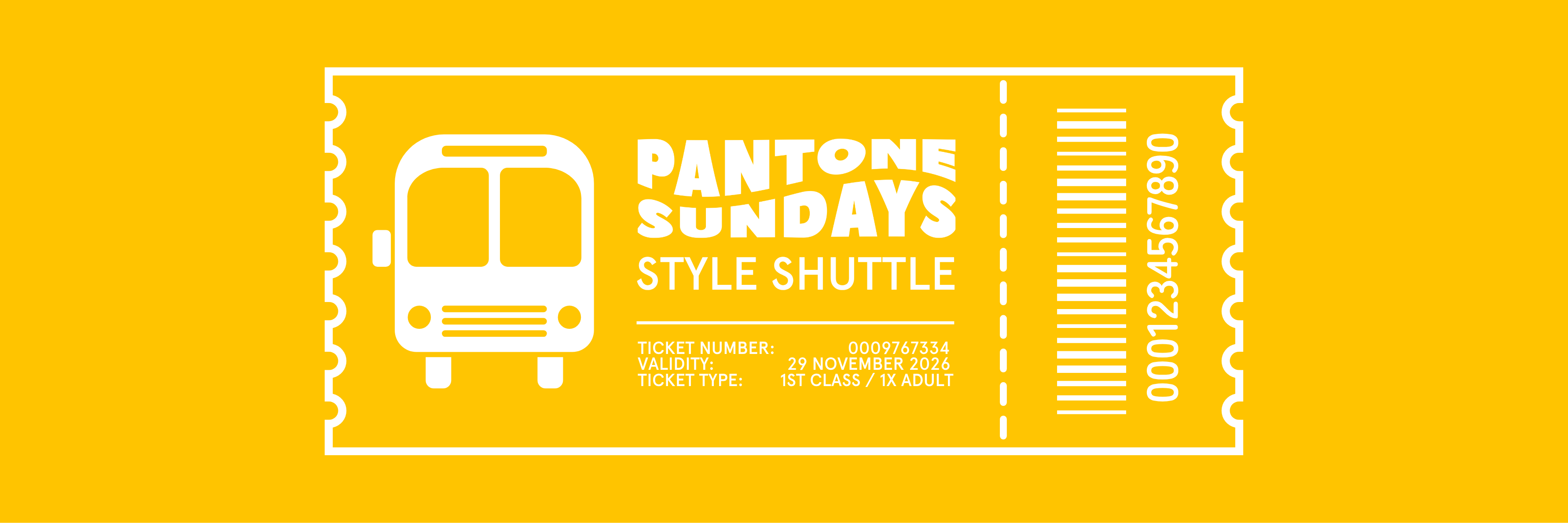 PANTONE SUNDAYS LEMON CHROME EDITION | SHUTTLE