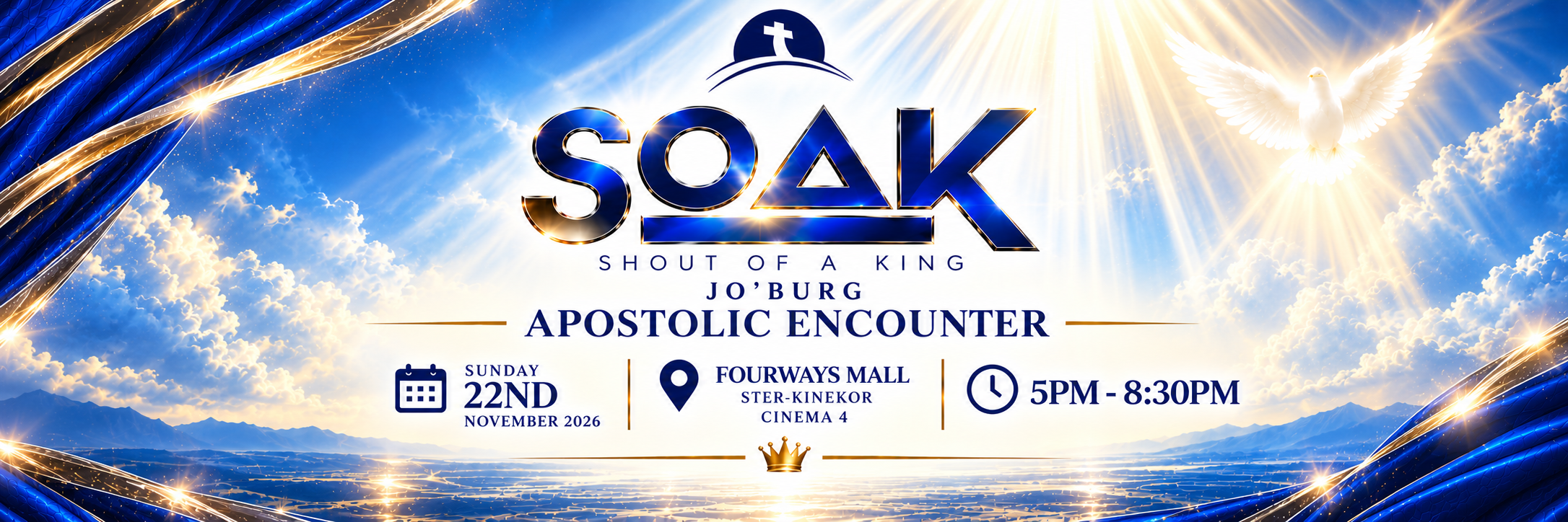 SOAK - SHOUT OF A KING - APOSTOLIC ENCOUNTER